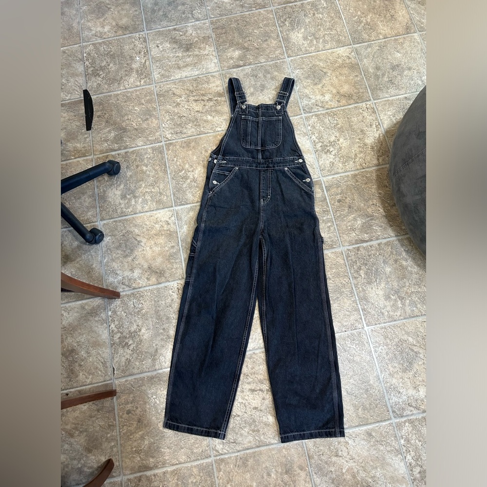 TopShop carpenter overalls! Utility style, size 4
